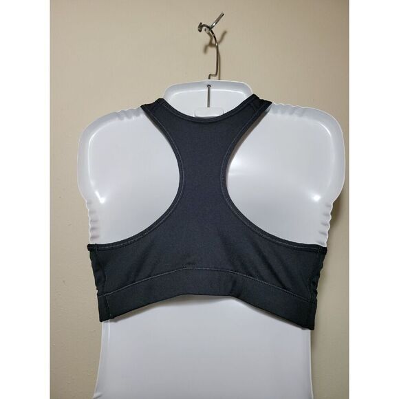 Nike Sports Bra Gold Swoosh Size L Youth / Adult S - Picture 3 of 4